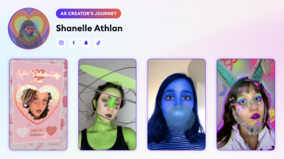 Meet Shanelle – one of the Panel’s Choice Winners in the Spark AR